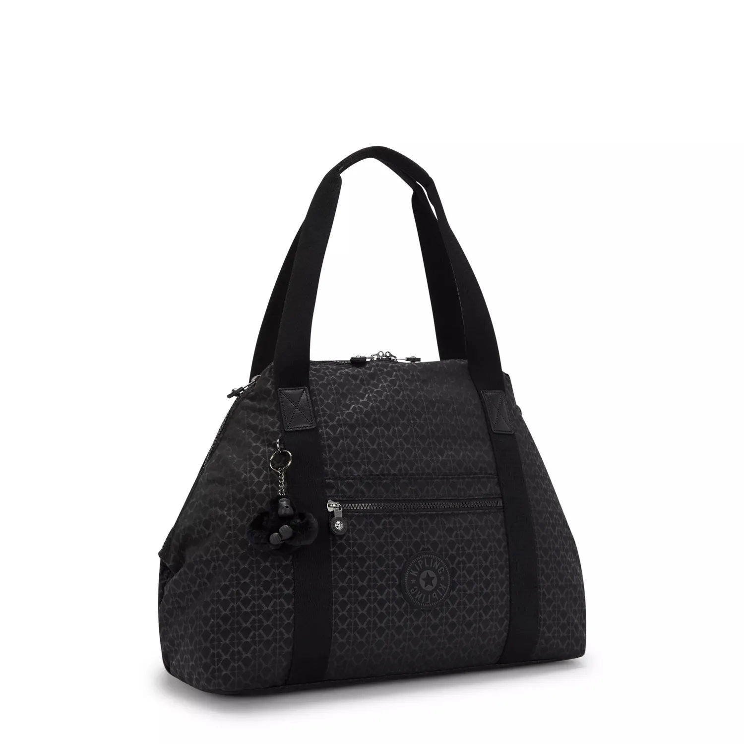 Kipling Art M weekendtas Signature Emb groot print