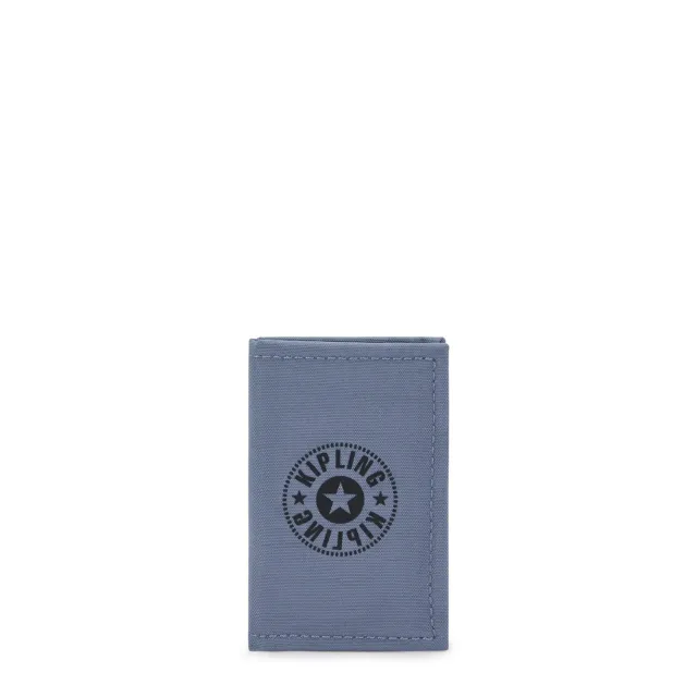 Kipling Itta kaarthouder Blue Stone Block Klein compact