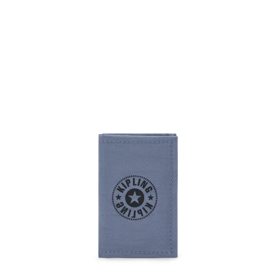 Kipling Itta kaarthouder Blue Stone Block Klein compact