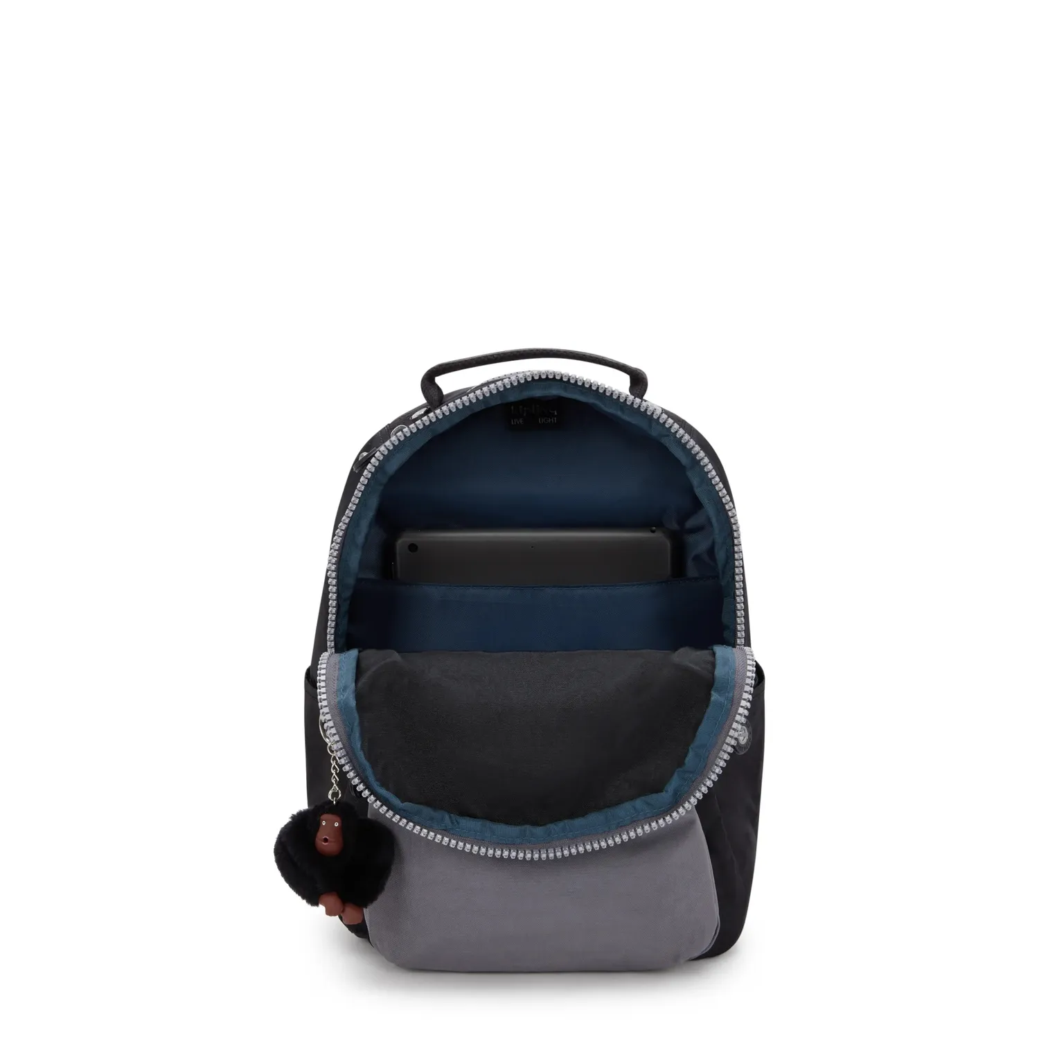 Kipling Seoul S rugzak Klein Space Black Block waterafstotend