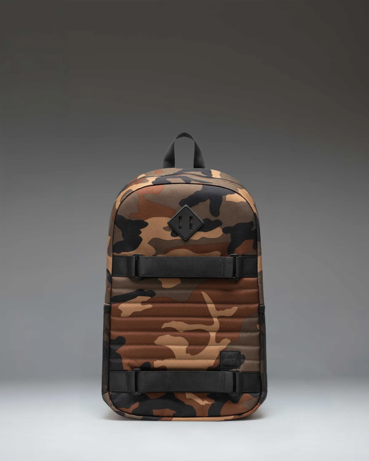 Herschel Fleet Skate rugzak zwart skatebanden