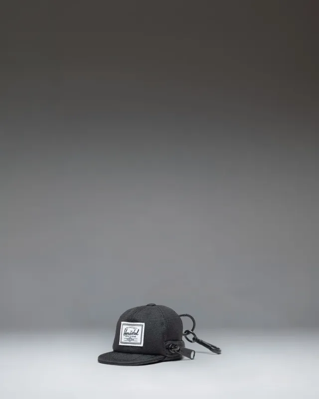 Herschel Sylas Classic Cap tashanger zwart mini petje