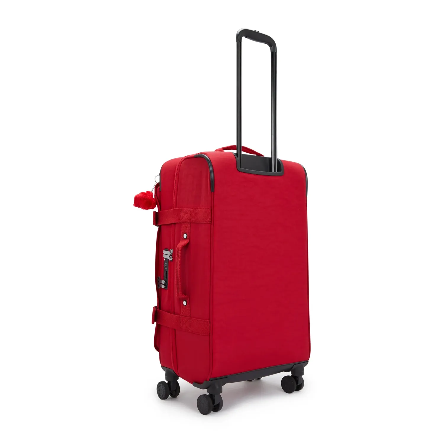 Kipling Spontaneous M koffer Medium Ruby Red TSA-slot