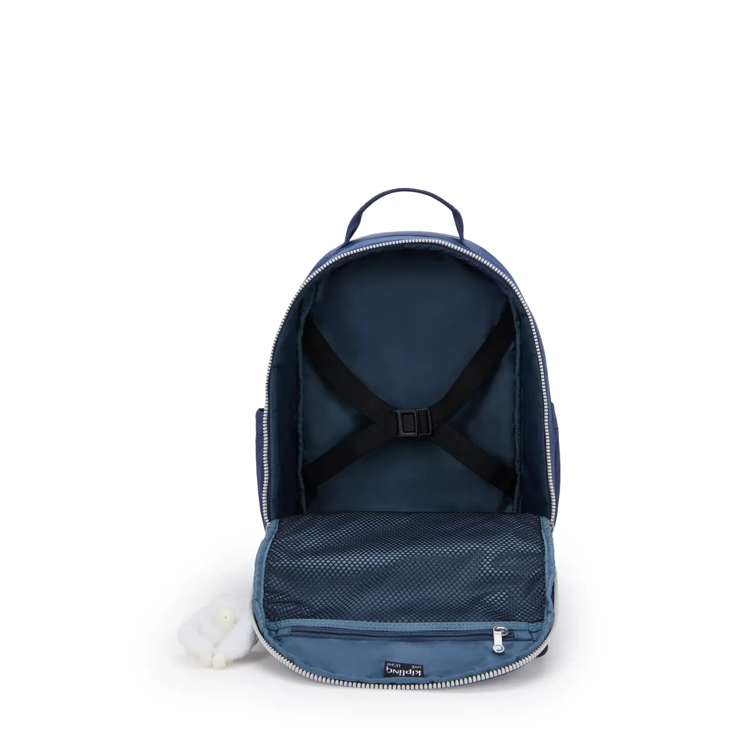 Kipling Seoul Cabin reistas Casual Blue Combo Groot – handbagage