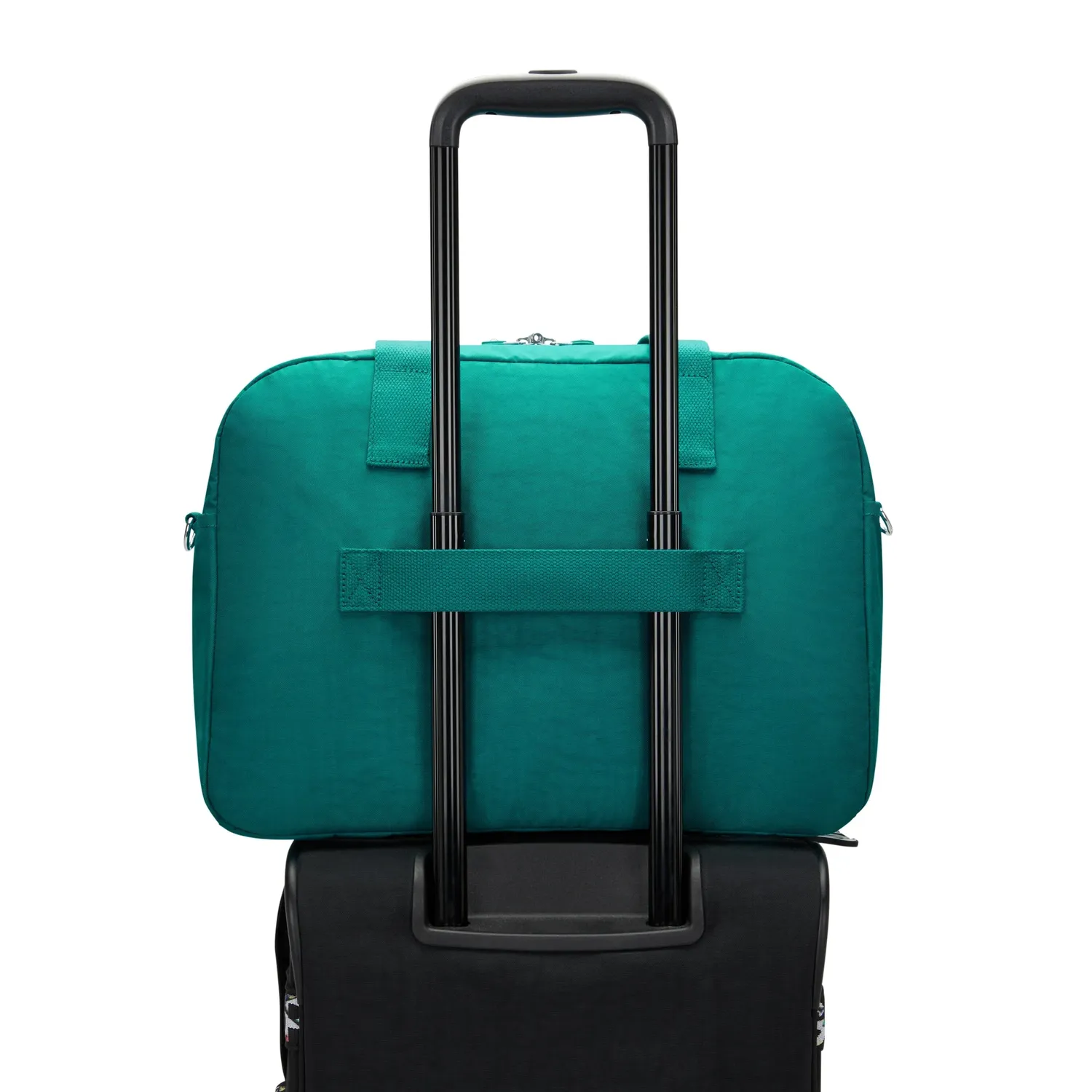 Kipling Defea XL weekendtas Medium Outspoken Green laptopvak