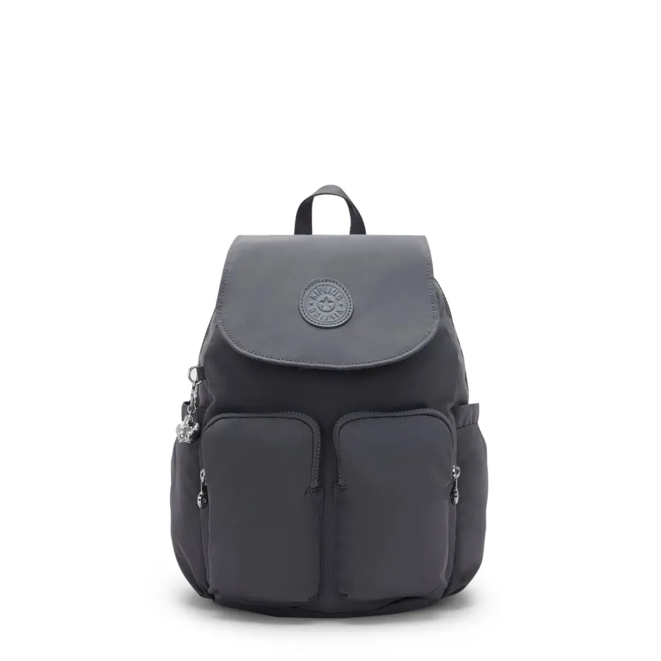 Kipling City Pocket S rugzak Klein moonlit slate klepsluiting