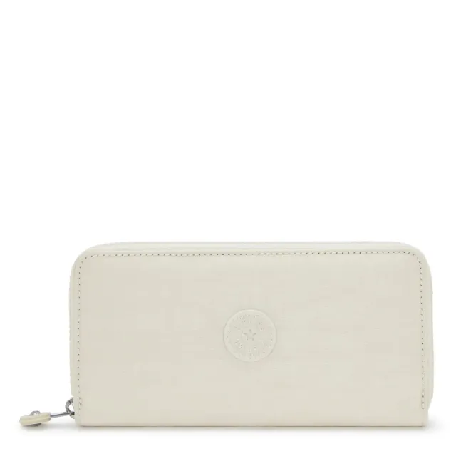Kipling Money World portemonnee Hideaway Beige groot met rits
