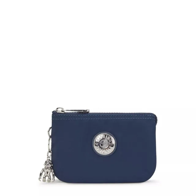 Kipling Creativity S portemonnee Endless Blue klein met ritsvak