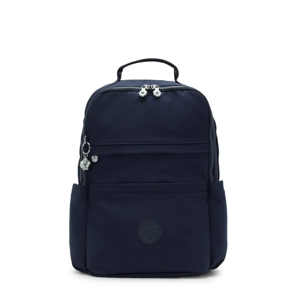 Kipling Biana rugzak Groot Infinite Blue met laptopvak