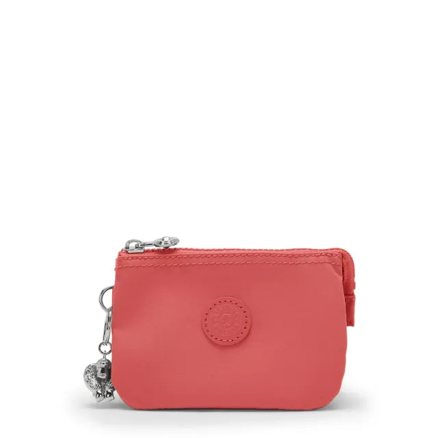 Kipling Creativity S portemonnee Misty Pink klein zacht
