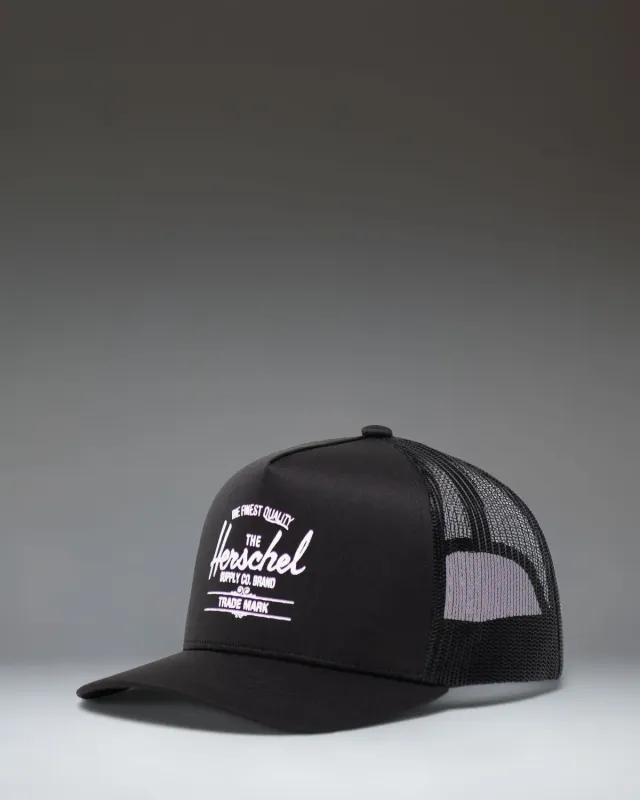 Herschel Whaler Tall Mesh pet zwart mesh