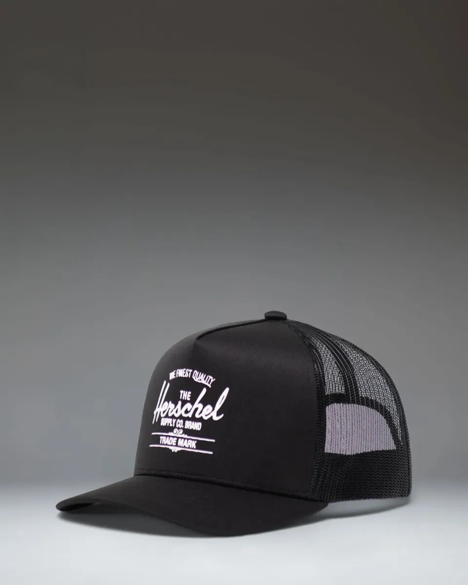 Herschel Whaler Tall Mesh pet zwart mesh