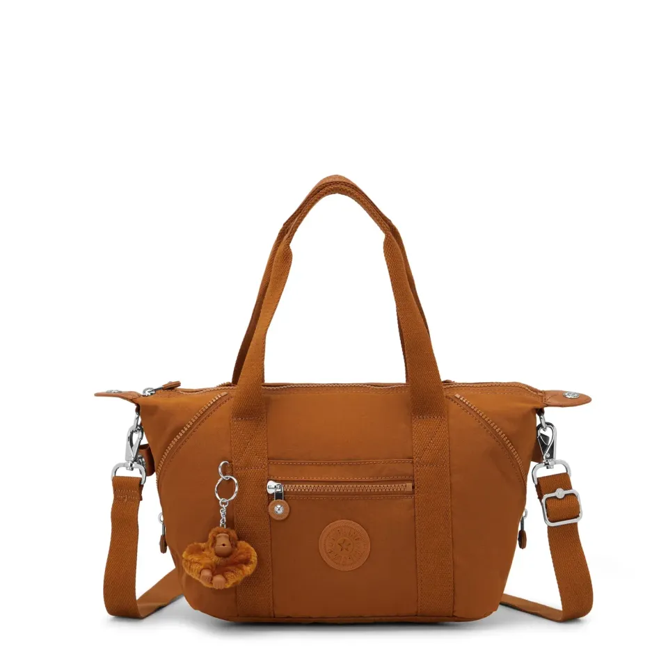 Kipling Art Mini schoudertasje Stylish Mokka klein licht