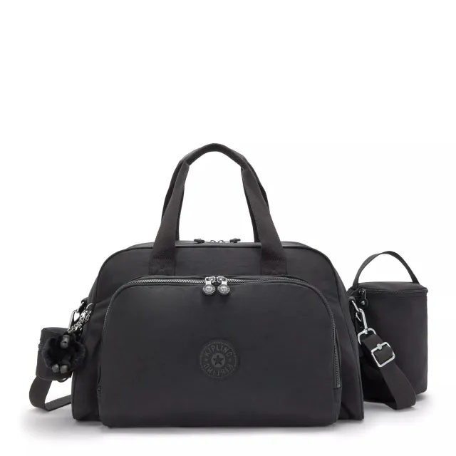 Kipling Camama luiertas Black Noir groot met verschoningsmat
