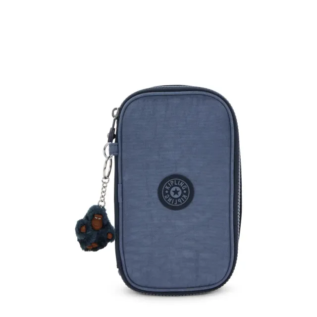 Kipling 50 Pens etui Medium Game Grey waterafstotend