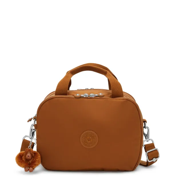 Kipling Beachpalm M toilettas Stylish Mokka Groot 10 vakken