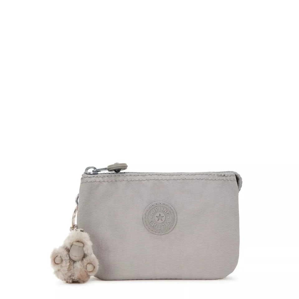 Kipling Creativity S portemonnee Grey Gris klein grijs