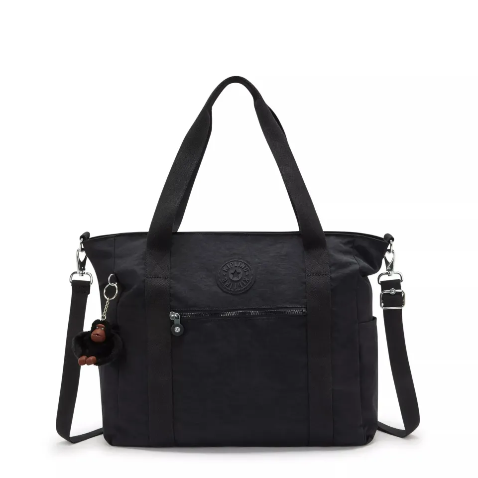 Kipling Jayla shopper Black Tonal groot laptopvak