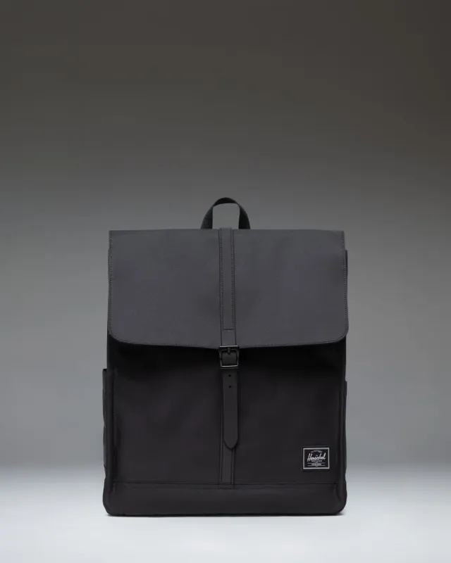 Herschel City Backpack Twill rugzak zwart/grijs