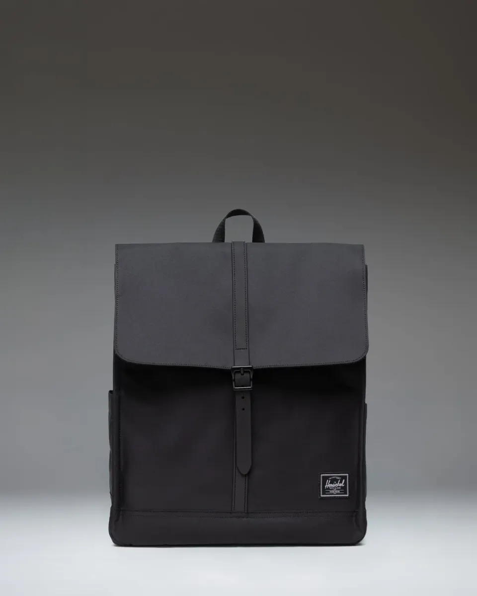 Herschel City Backpack Twill rugzak zwart/grijs