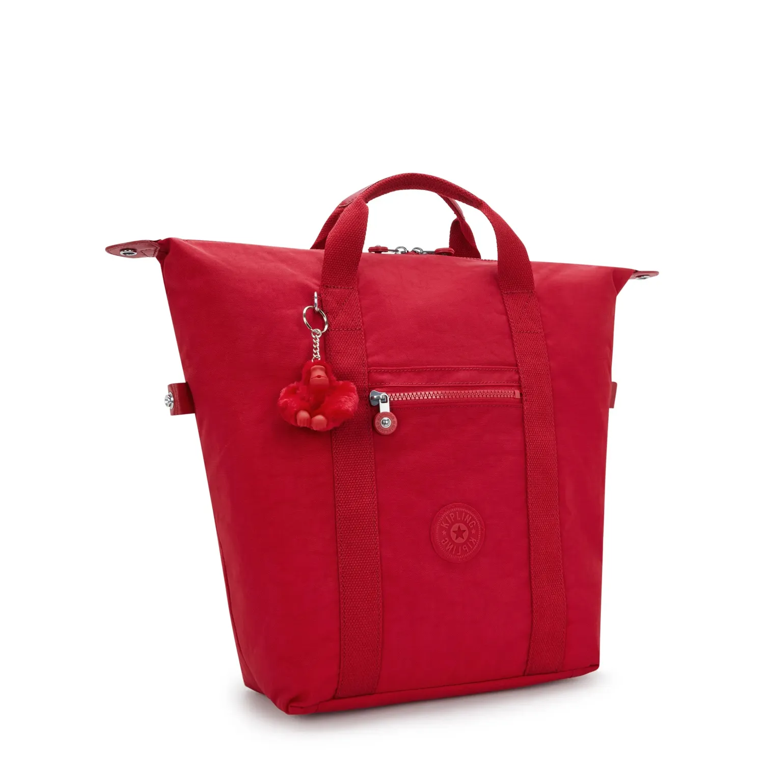 Kipling New Art rugzak medium Ruby Red 15 inch