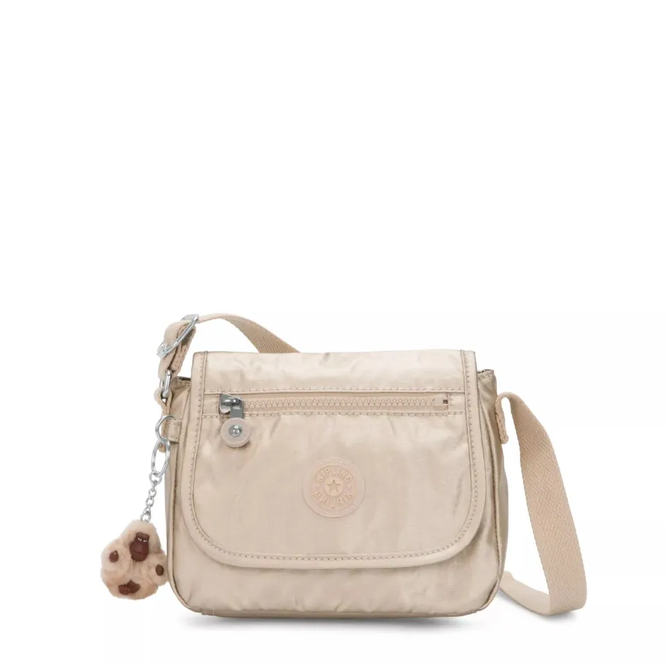 Kipling Sabian U schoudertasje klein starry gold met
