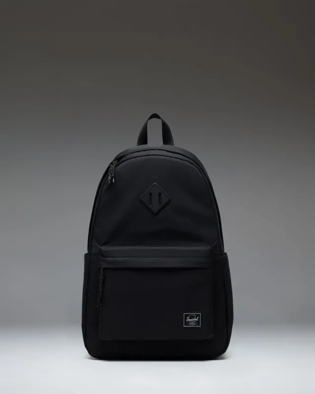 Herschel Heritage Backpack Twill rugzak Black Grey
