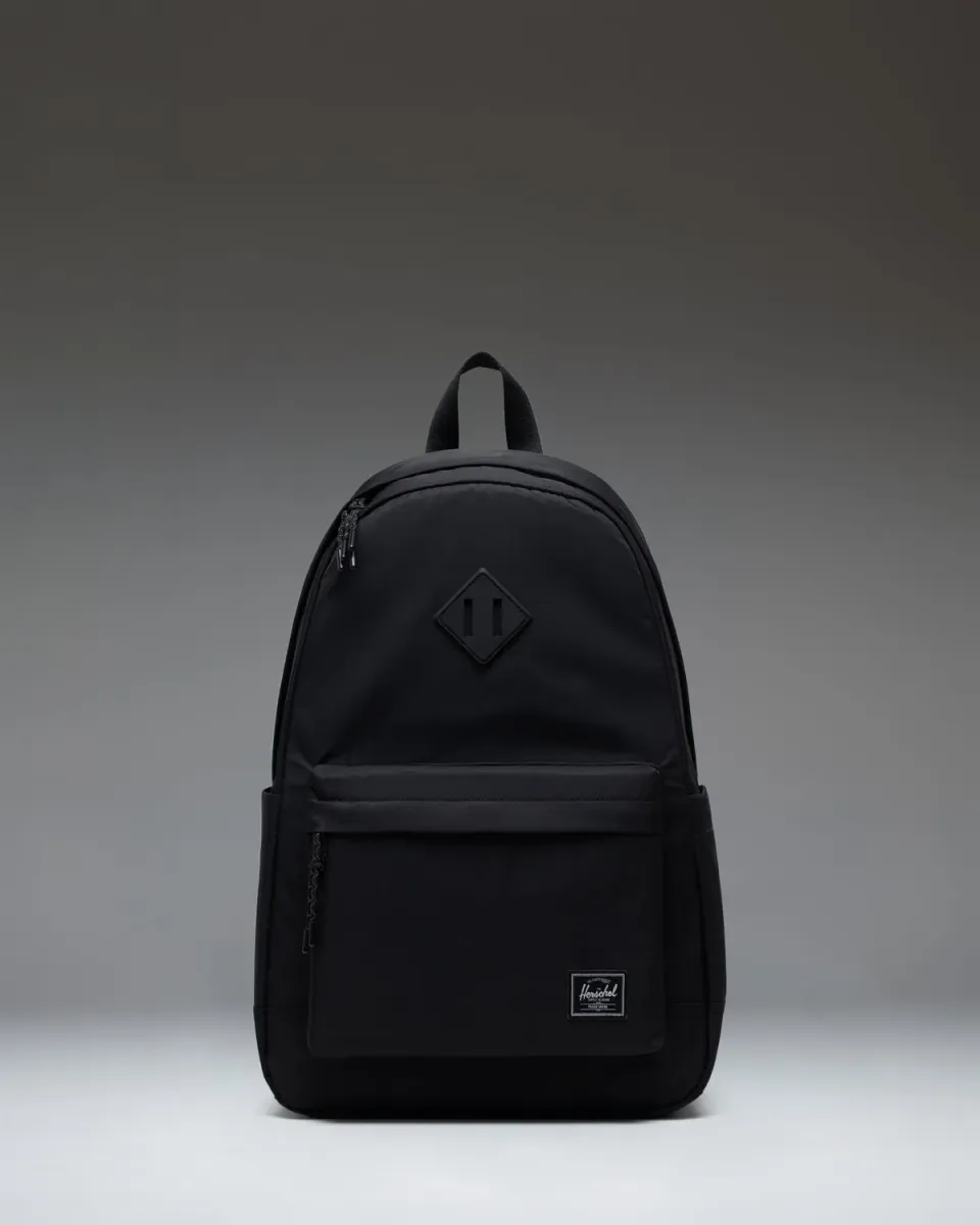 Herschel Heritage Backpack Twill rugzak Black Grey