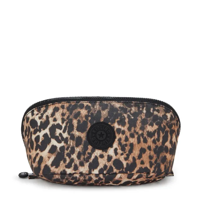 Kipling Mirko M toilettas Wild Leopard Groot luipaardprint
