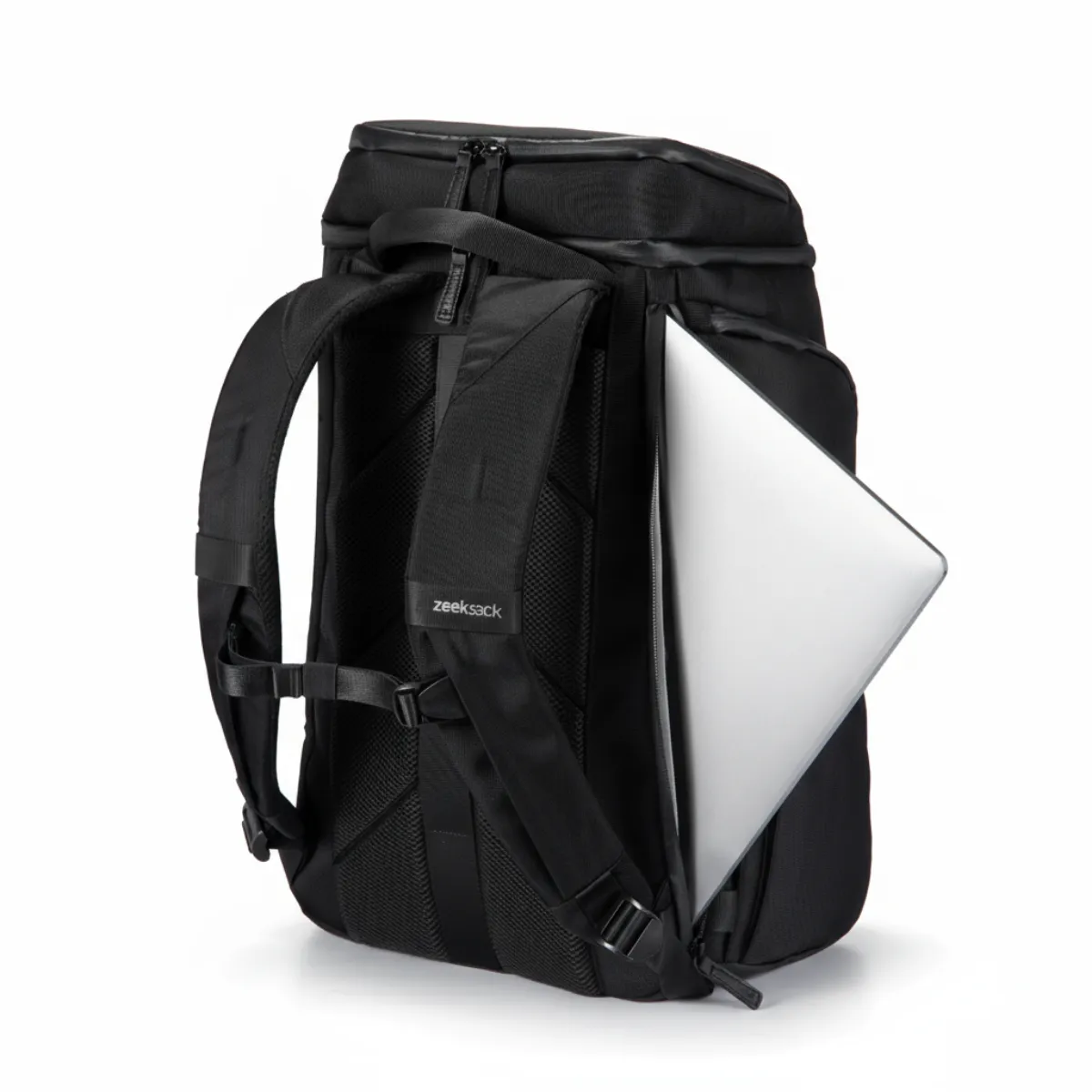 Zeeksack The Organizer 20L rugzak zwart 20 liter handbagage