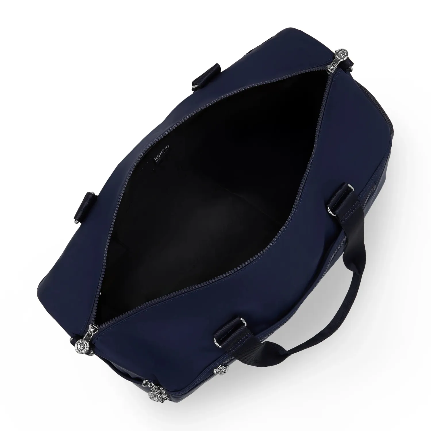 Kipling Dulcie weekendtas Infinite Blue groot schoenenvak