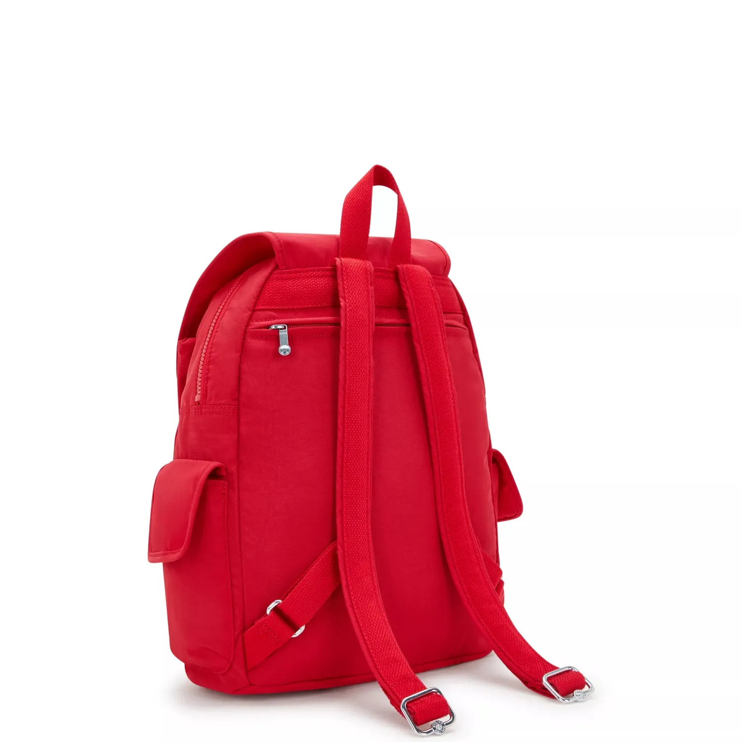 Kipling City Pack rugzak Red Rouge medium met veel vakken