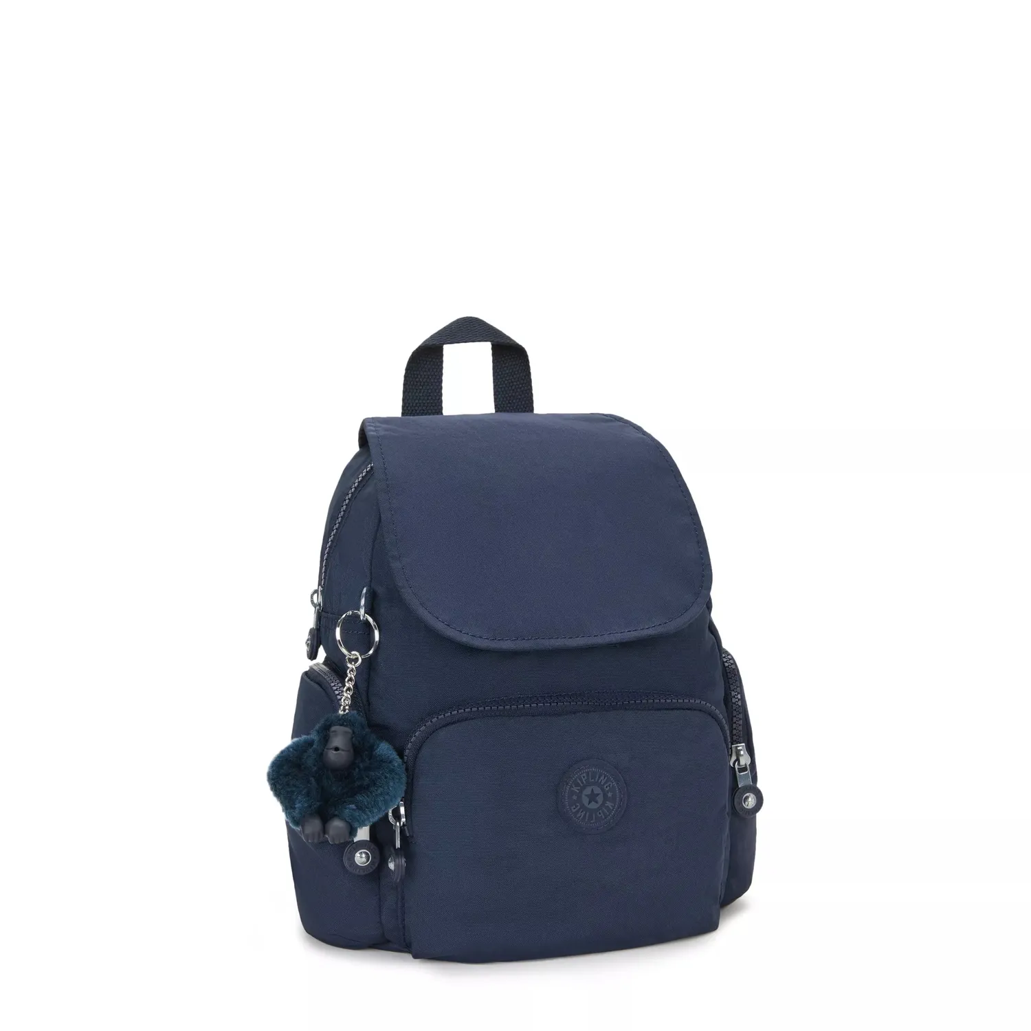 Kipling City Zip Mini rugzak Blue Bleu 2 compact