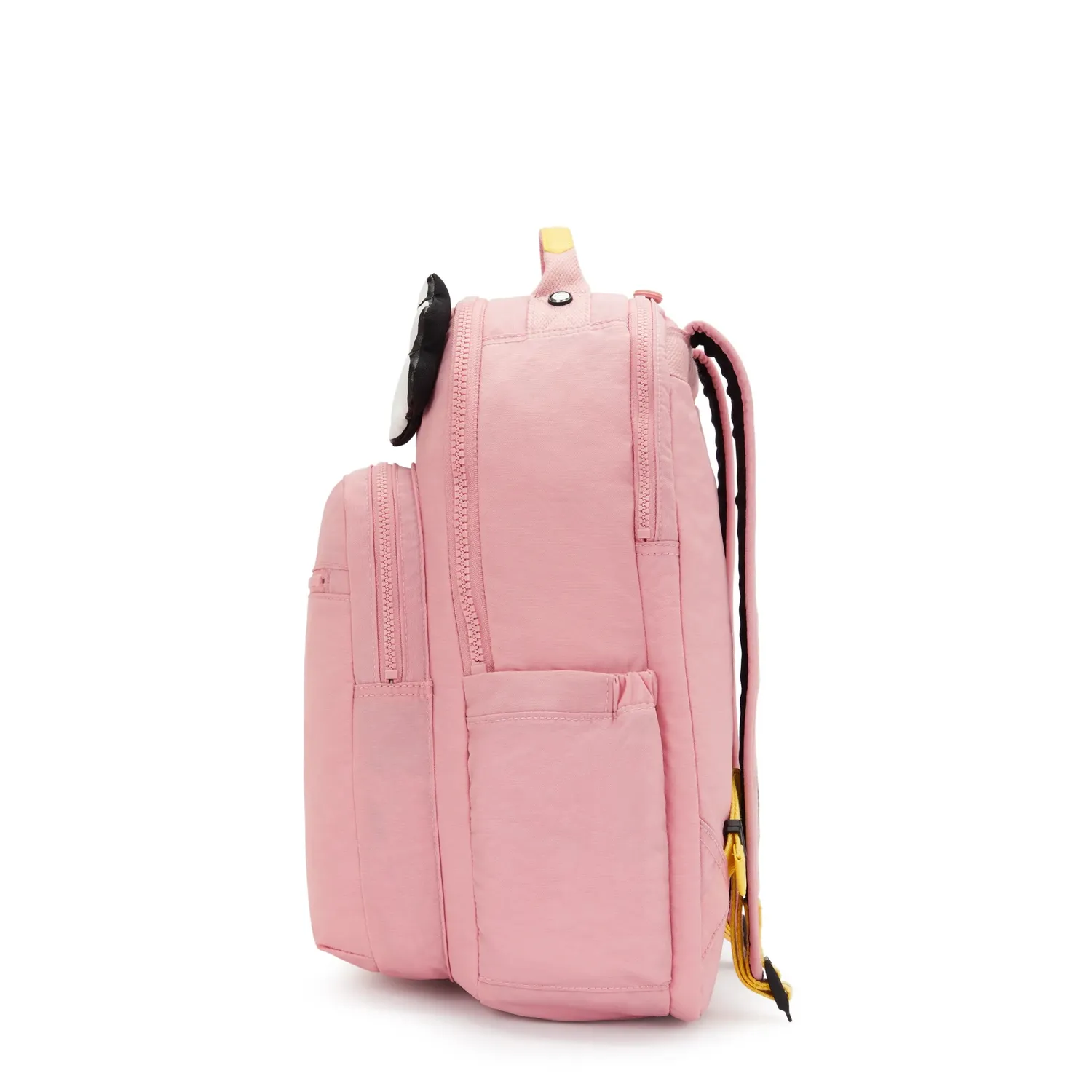Kipling Seoul Lap rugzak Groot Pink Daisy Minions 15 inch