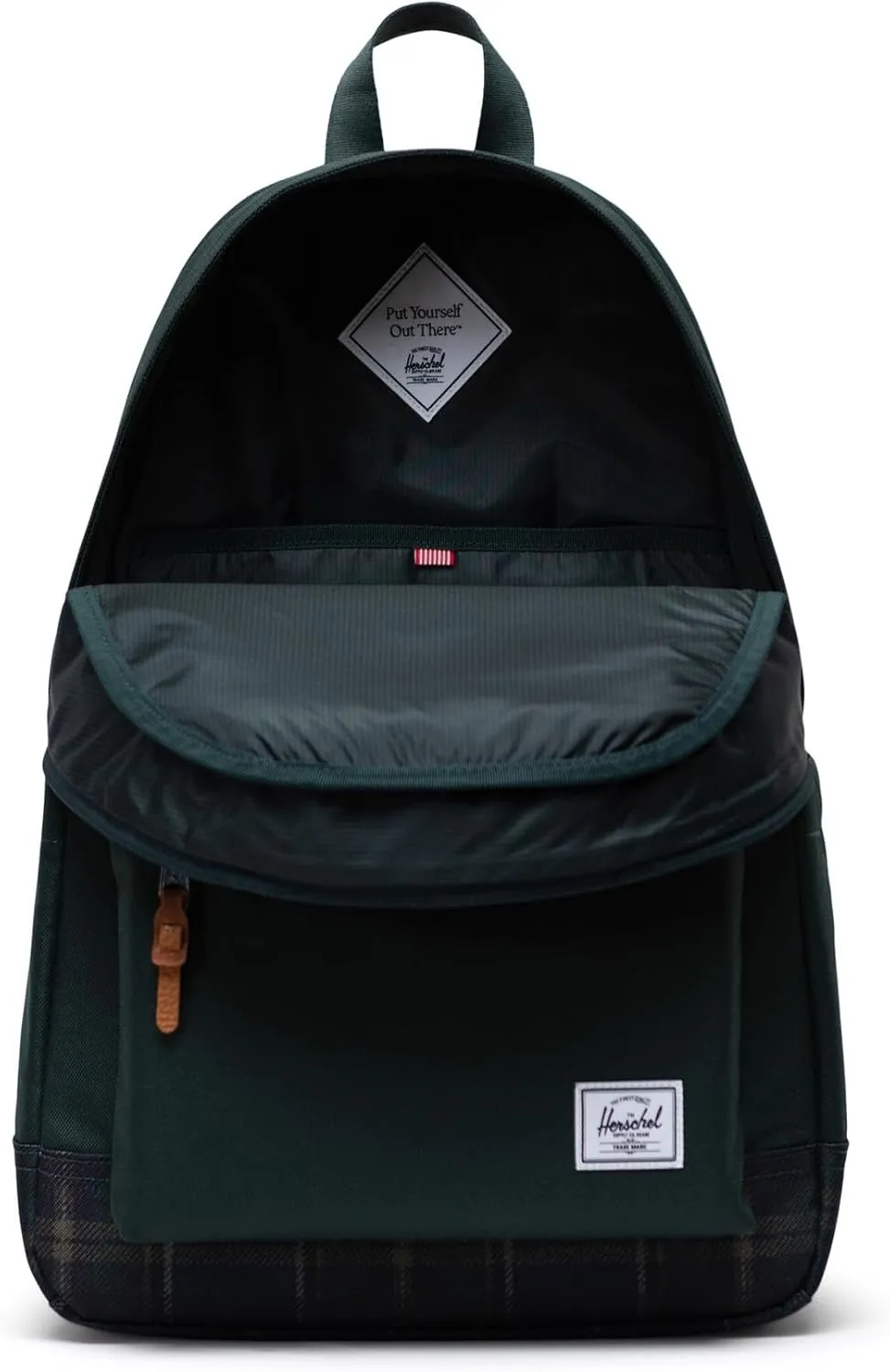 Herschel Heritage Rugzak Darkest Spruce Plaid
