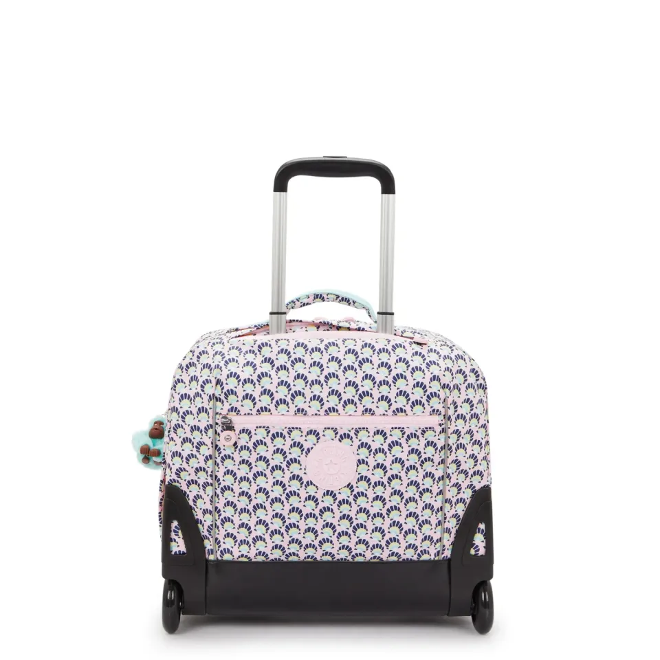 Kipling Giorno rugzak Geo Shell groot met wieltjes