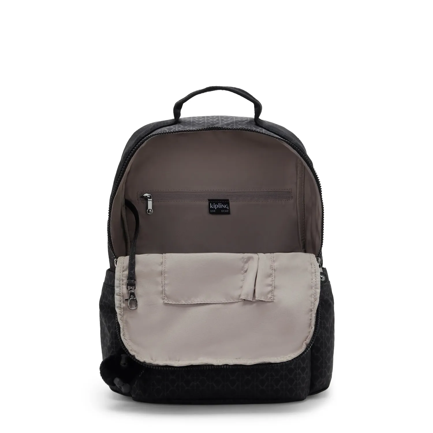 Kipling Biana rugzak Groot Signature Emb laptopvak