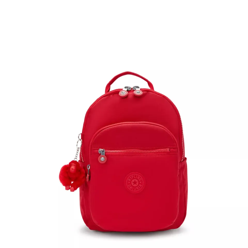 Kipling Seoul S kleine rugzak Red Rouge 11 inch