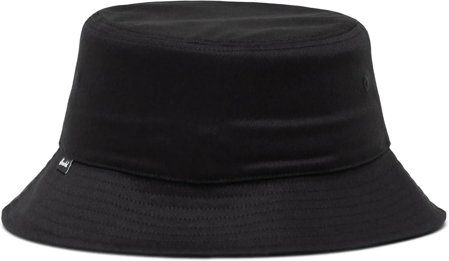 Herschel Norman Bucket Hat emmerhoed zwart katoen