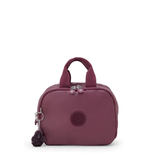 Kipling Beachpalm S toilettas Grape Wine Metallic medium