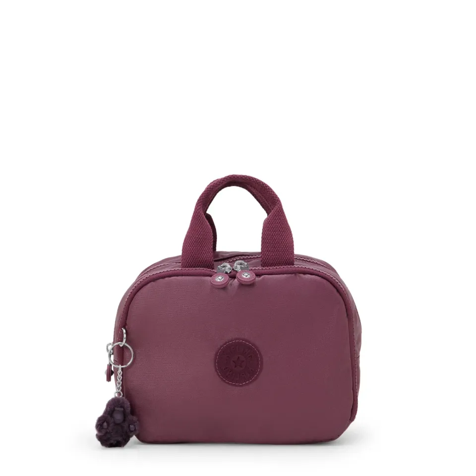 Kipling Beachpalm S toilettas Grape Wine Metallic medium