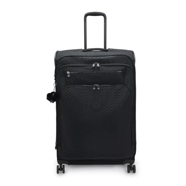 Kipling Youri Spin L koffer Signature Emb groot uitbreidbaar