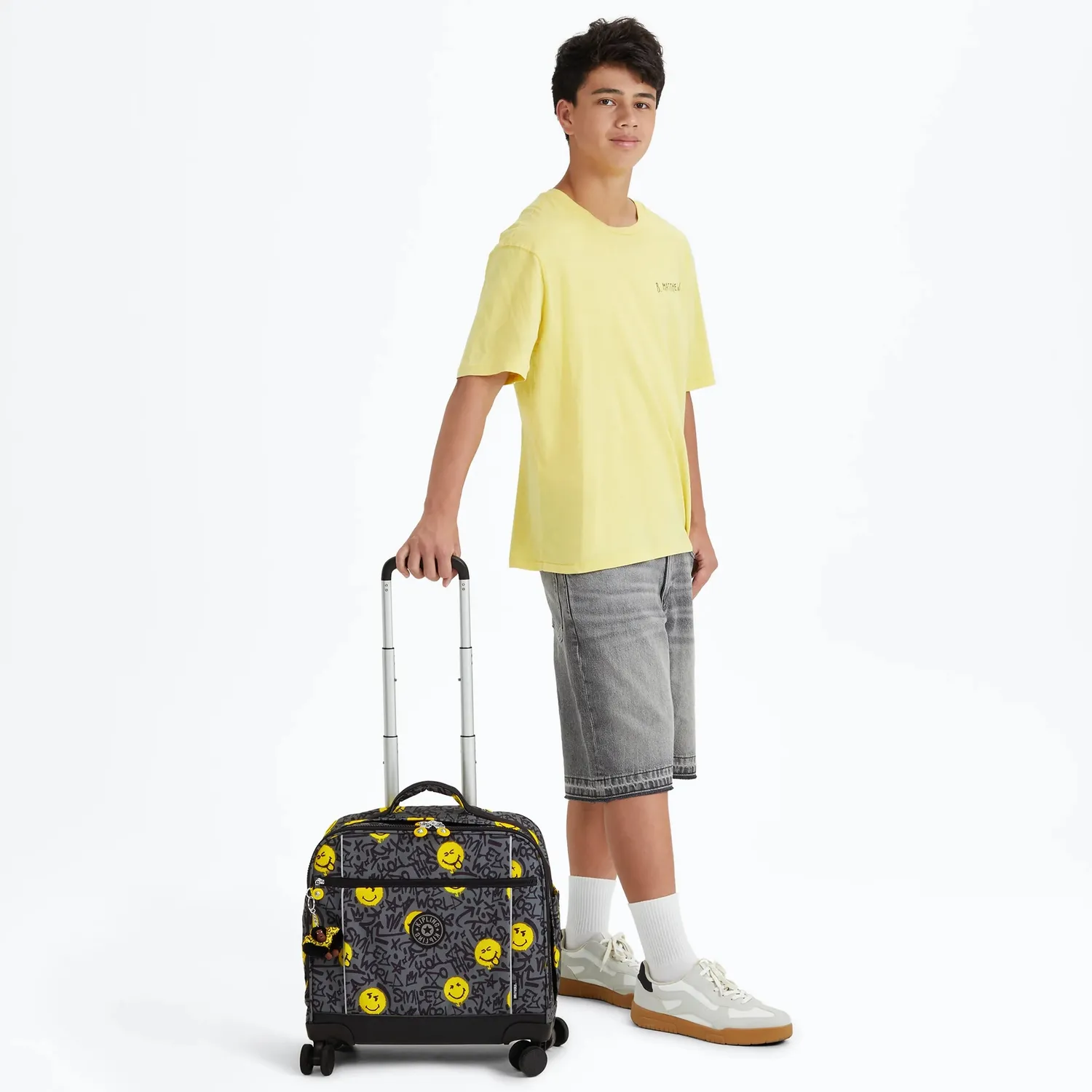 Kipling New Storia trolley Happy Grey Groot laptopvak