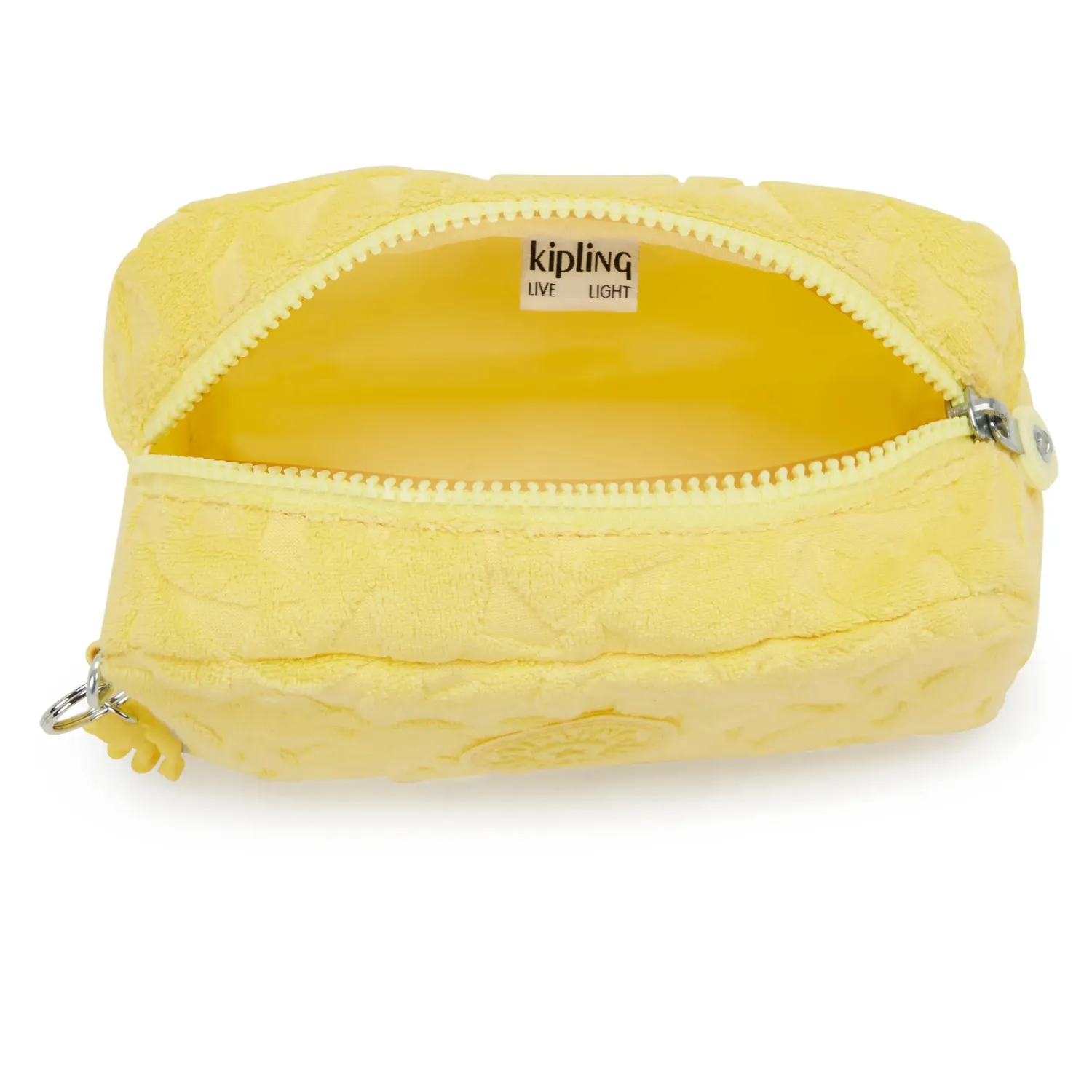 Kipling Gleam toilettas medium Leaves Sun met rits