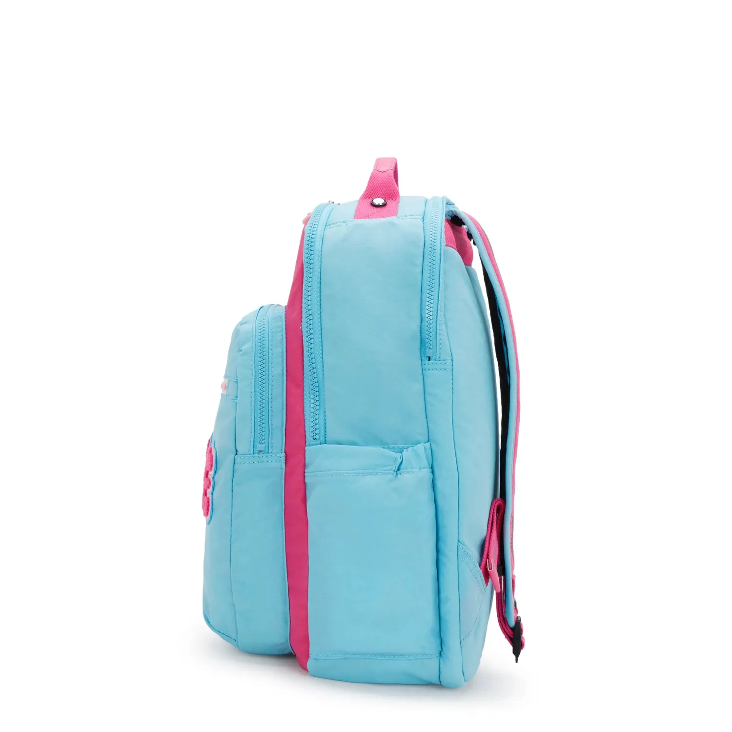 Kipling Seoul Lap rugzak Smile Blue Block groot 15 inch