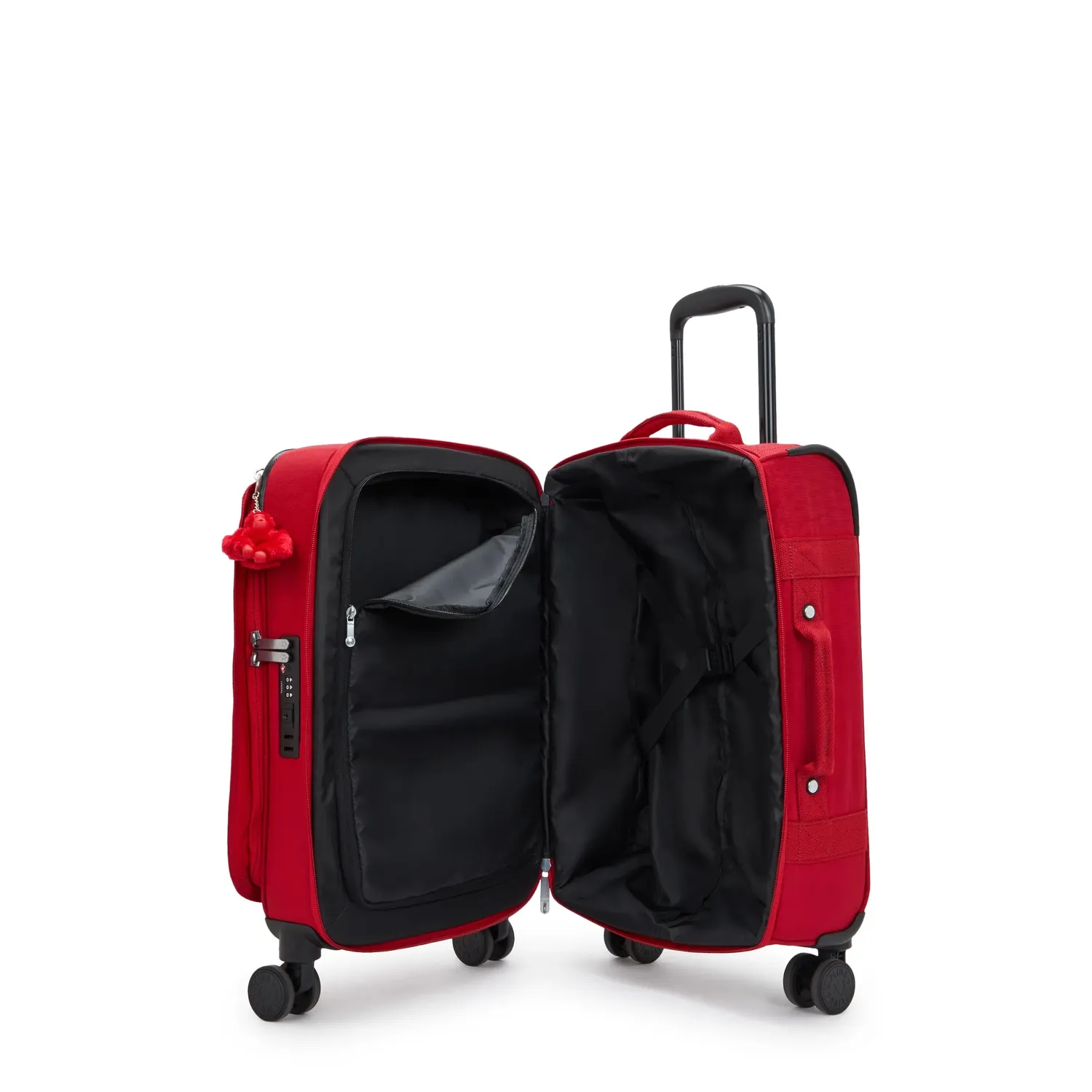 Kipling Spontaneous S Koffer Klein Ruby Red handbagage