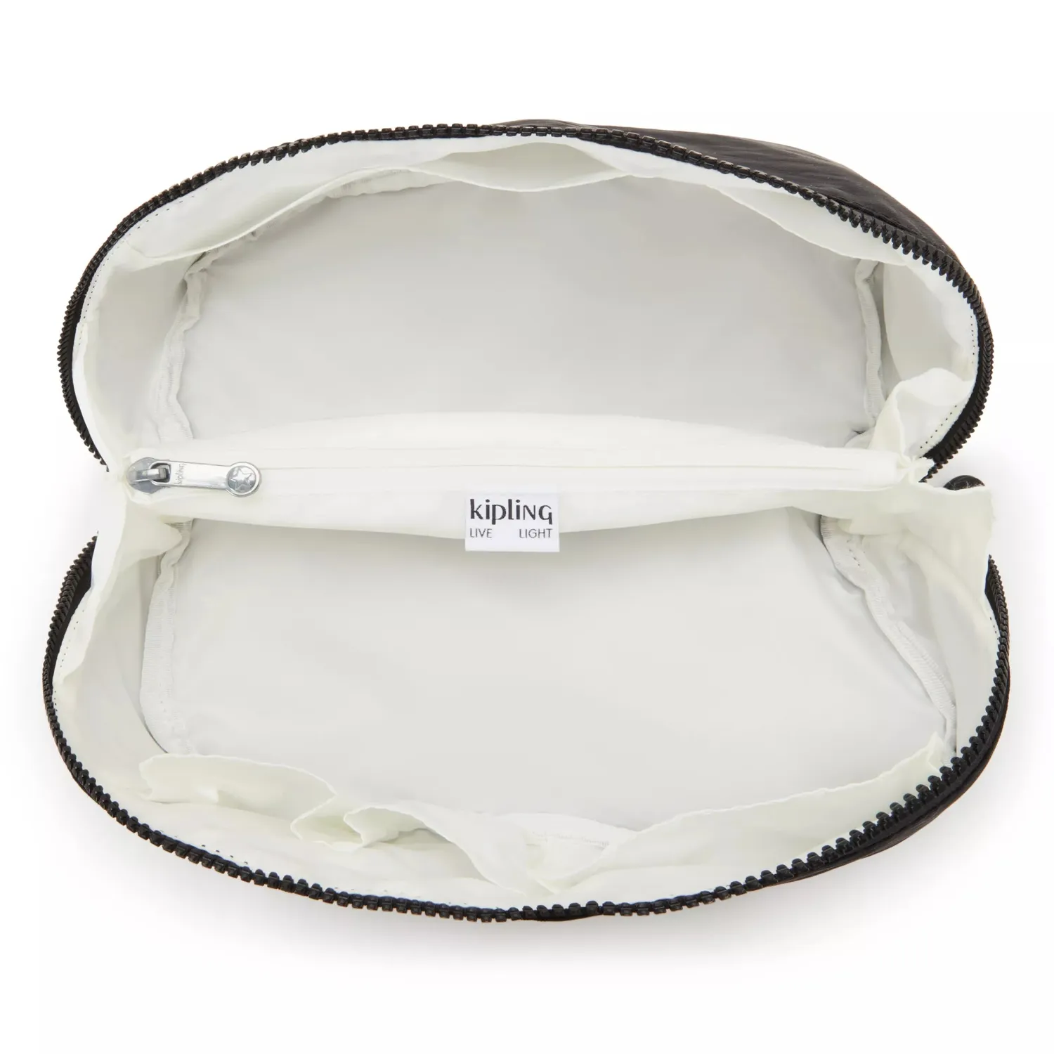 Kipling Mirko M toilettas Groot Black Noir met 7 vakken
