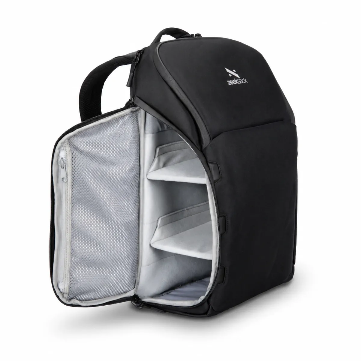 Zeeksack The Cabin 25L Rugzak Handbagage Zwart cabineformaat