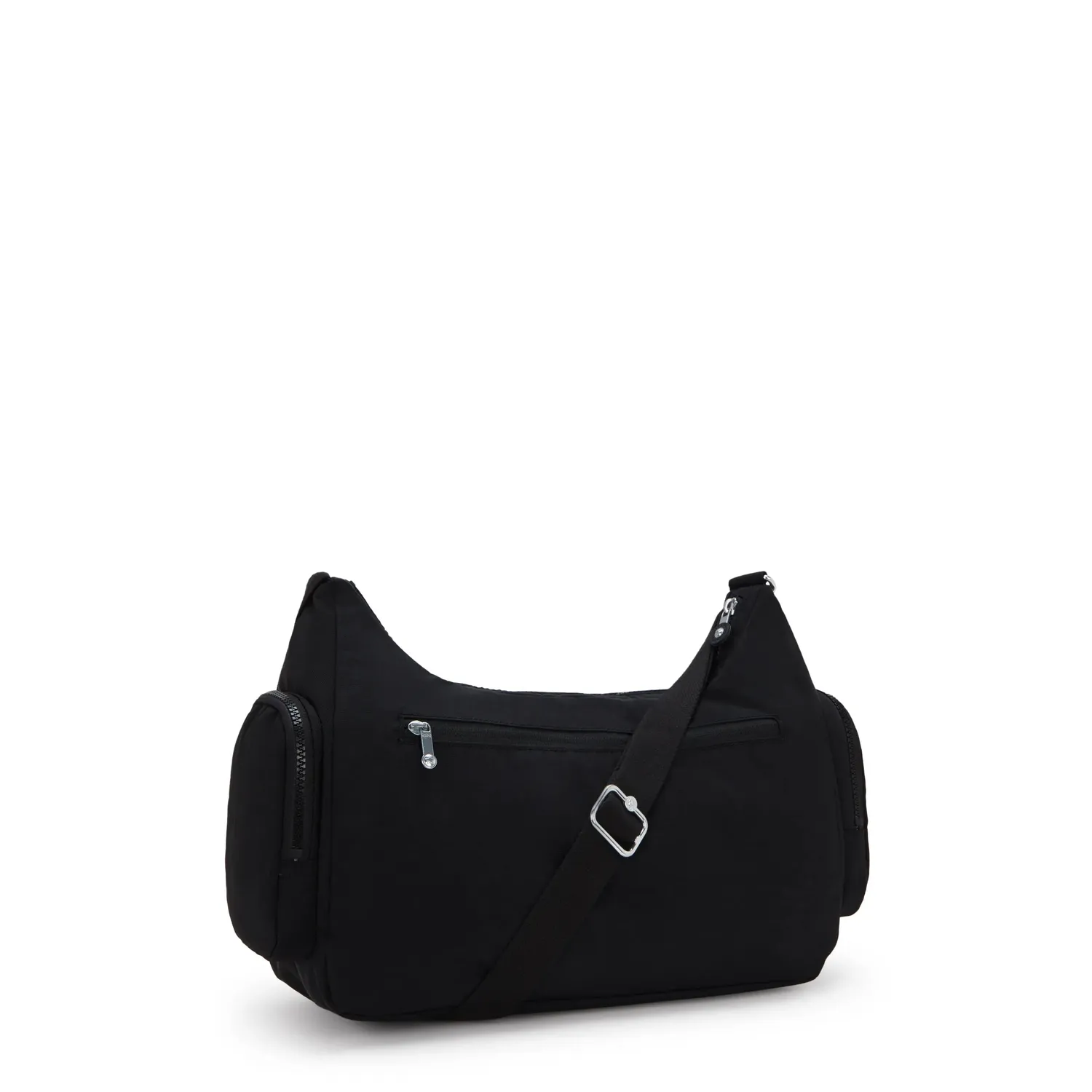 Kipling Gabbina schoudertas Black Noir medium vakindeling