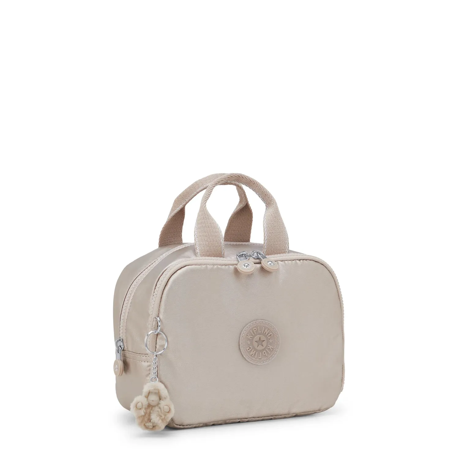 Kipling Beachpalm S toilettas Metallic Glow Medium met ritsvakken